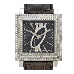 ブシュロン キャレ ベゼルダイヤ オートマティック WA011306 自動巻き ステンレススティール メンズ Boucheron【中古】 【時計】のサムネイル