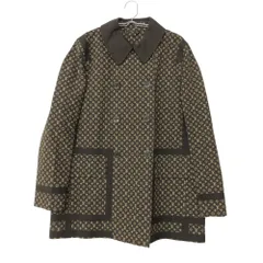 LOUIS VUITTON ルイ・ヴィトン MACKINTOSH マッキントッシュ コート モノグラム柄 レインコート アウター ブラウン 42【L】 レディース 【中古】のサムネイル