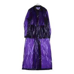 DRIES VAN NOTEN (ドリスヴァンノッテン) RANKLES LONG GD ナイロンコート パープルのサムネイル