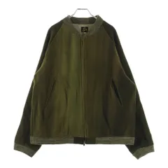 Needles (ニードルス) B.B. Jacket -Wool Uneven Dye RBBジャケット ウール アンイーブン ダイ ジップアップブルゾン カーキ RW157のサムネイル