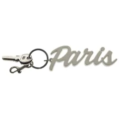 BALENCIAGA (バレンシアガ) PARIS キーリング チャーム ホワイトのサムネイル