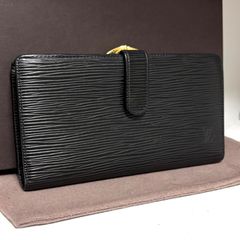 希少 正規品 ルイヴィトン ブラザNM エピ エクリプス 長財布 レザー