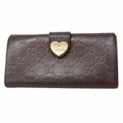 グッチ(Gucci) グッチ 長財布 グッチシマ 203550 レザー ブラウン