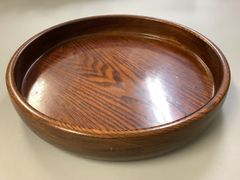 M69 有限会社 おかや木芸 黒柿茶杓 茶道具 黒柿 茶杓 落款 桐箱付 共箱