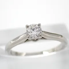 新品仕上げ済 Cartier カルティエ 49 0.23ct ソリテール1895 ダイヤ ダイヤモンド F VVS2 3EX プラチナ リング 指輪 プラチナ Pt950 4967のサムネイル