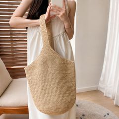 新品タグ付き plageプラージュ RAFFIA BASKET バッグ - メルカリ