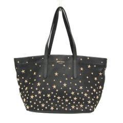 Jimmy Choo♬.*゜星柄レザートートバッグ - メルカリ