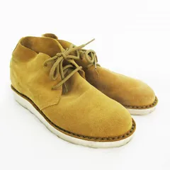 アーペーセー A.P.C. Diemme ディエッメ 40 約25.5ｃｍ アンクル ブーツ スウェード レザー キャメル ブラウン 革靴 軽量 のサムネイル