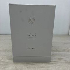 保証書付】SALONIA ピュアブライトスチーマー SAL22207BE - メルカリ
