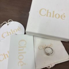 美品 Chloeクロエ イニシャルリングT 12号 ゴールド 浜辺美波 指輪