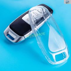 아우디 Q7 Q8 E-TRON GT A3 A6 A7 A8 S3 S6 S7 S8 2020 - 2025 용 투명 클리어 얇은 카키 포브 커버 케이스 가방