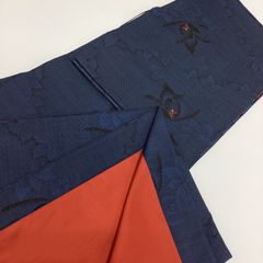 紬 大島紬 ハンドメイド リメイク 正絹 レディース 着物 在庫処分 中古