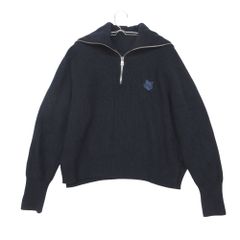 メゾンキツネ】極美品 ジップジャケット ネイビー キルティング X L