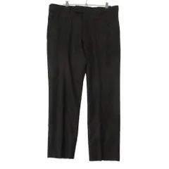Paul Smith ポール・スミス パンツ ヘリンボーン テーパード トラウザーズ ボトムス グレー XL【XL】 メンズ 【中古】のサムネイル