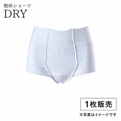 はくだけ整体 整体ショーツ DRY ドライ 骨盤ショーツ 通気性 ムレにくい 反り腰 改善 骨盤矯正 骨盤底筋 グッズ 年中使える 汗対策 ショーツ 苦しくない 補正下着 レディース 新生活【 1枚セット】 【アリスブルー】のサムネイル