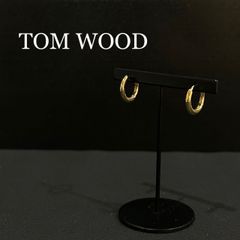 TOMWOOD◇トムウッド◇ゴールド◇ラージフープピアス◇silver925
