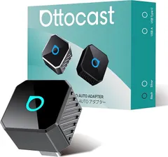 OTTOCAST 公式 オットキャスト Mini Pot Type-Cポート専用 2025最新 ワイヤレスCarPlay/Android Autoアダプター ミニ 純正有線CarPlay/Android Auto対応車専用 プラグ&プレイ 自動接続のサムネイル