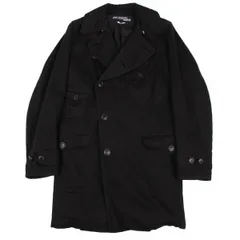 ジュンヤワタナベマン コムデギャルソンJUNYA WATANABE MAN COMME des GARCONS ポケットデザイン製品染めコットンコート 黒XSのサムネイル