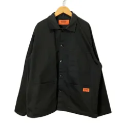 ユニバーサルオーバーオール UNIVERSAL OVERALL カバーオール ワークジャケット L ブラック U9334225ED