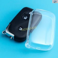 렉서스 IS ES LS GS RX GX LX CT HS 200H 250 330 350 450H 460 570 600H 용 투명 클리어 키 포브 커버 케이스 홀더