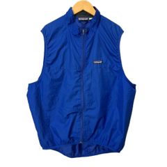 90sパタゴニア ベスト ベロシティ パープルブルー ナイロンジャケット