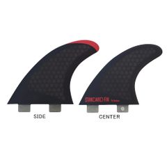 TLS ツールスSTANDARD FIN TRI-Medium ブラック/レッド - メルカリ