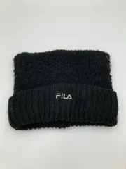 FILA フィラ ニットキャップ/ビーニー 57cm~59cm ブラック メンズ レディースのサムネイル
