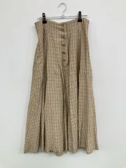 KATHARINE ROSS ロングスカート M ベージュ レディースのサムネイル