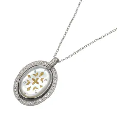 ミキモト MIKIMOTO ネックレス ピクウェ リバーシブル マザーオブパール ネックレス 首回り42.5㎝ K18WG(ホワイトゴールド) ダイヤモンド ピクウェ リバーシブル マザーオブパール ネックレスのサムネイル
