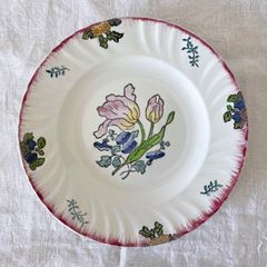 Gien ジアンFrance フランス製フローラFlora 22cmプレート 皿 - メルカリ