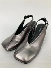 LEPSIM レプシィム パンプス L シルバー 合成皮革/人工皮革 無地 スクエアトゥ 太ヒール 3.1～5cm ストラップあり レディースのサムネイル