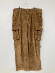 Eddie Bauer エディーバウアー カーゴパンツ 36X30 ブラウン フルレングス コットン コーデュロイ 無地 ワイド・ルーズ レギュラー メンズのサムネイル