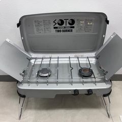 SOTO ツーバーナーコンロ アウトドア調理器具 - メルカリ