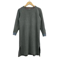 PaulSmith(ポールスミス) ワンピース サイズM レディース - グレー×ライトブルー クルーネック/長袖/ひざ丈/LOUNGEWEARのサムネイル