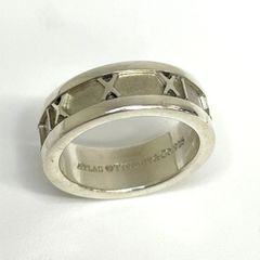 TIFFANY&Co. 極美品 アトラス ナローリング Ag925 7.5号 - メルカリ