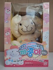 新品未使用！寺子屋 声まね わんちゃん ベージュ ぬいぐるみ - メルカリ