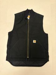 Carhartt ダックベスト ブラック L - メルカリ