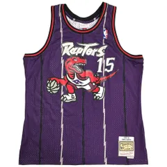 Mitchell&Ness ミッチェルアンドネス NBA トロント・ラプターズ ユニフォーム バスケ パープル(メンズ XL)中古 古着 Y2760のサムネイル