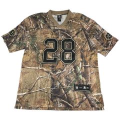 Reebok 리복 NFL 테네시 타이탄스 풋볼 셔츠 아메프트 리얼 트리 카모(맨즈 XXL 상당) 중고 헌 옷 Y2774
