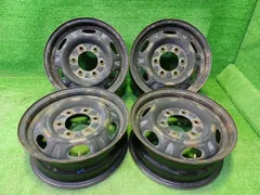 日産 NISSAN 純正 NV350キャラバン VW6E26 ホイール スチール クロ 15インチ 5.5J 6穴 4本 139.7のサムネイル