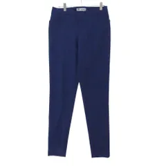 ISSEY MIYAKE イッセイミヤケ パンツ ストライプ 裾ジップ テーパード ブルー 2【M】 レディース 【中古】のサムネイル