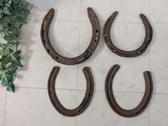 蹄鉄 40個 まとめ売り #429 / 本物 馬蹄 ホースシュー 蹄 アメリカン