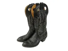 NOCONA BOOTS ウエスタンブーツ 23.5 美品 ノコナ NOCONA BOOTS ウエスタンブーツ 7 Dブラック レザー カウボーイ