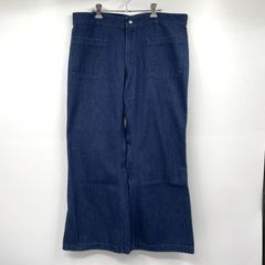 60s Seafarer black wool sailor pants - メルカリ