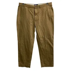90s Polo by Ralph Lauren チノパンツ W38 ブラウン ポロラルフローレン ジップアップ 90年代 ポロチノ チノパン ボトムス 2606-225のサムネイル