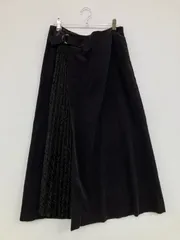 COMME CA ISM コムサイズム ロングスカート 11 ブラック レディース