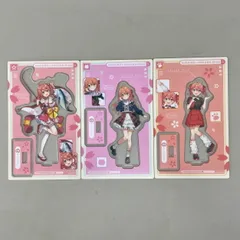 スシロー さくらみこ コラボ限定アクリルスタンド 全3種セット キャラクターグッズ