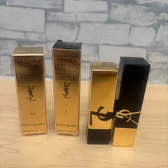 【豊】未使用 リップ２個SET YSL イヴサンローラン ルージュ ピュール クチュールN10 ・ザ　ボールド No.2 口紅 【285・286MS】F08のサムネイル