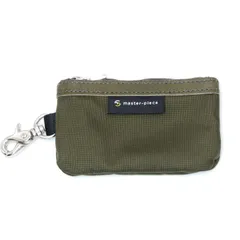 美品 master-piece マスターピース キーケース Smart Pouch 03071 CORDURA ミニポーチ 日本製 オリーブ   28012724のサムネイル