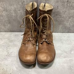 交渉可　Kyoji Maruyama サイドジップ レザーブーツ　ネイビー　美品 交渉可 Kyoji Maruyama サイドジップ レザーブーツ ネイビー 美品